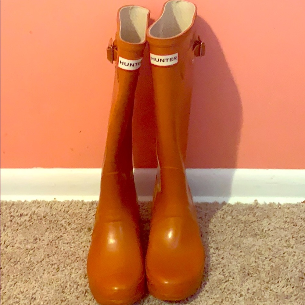 tall Hunter boots